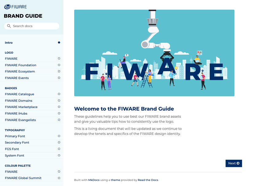 FIWARE Brand Guidelines – Intro