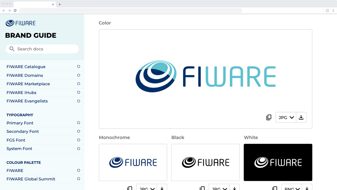 FIWARE Brand Guidelines – Logo